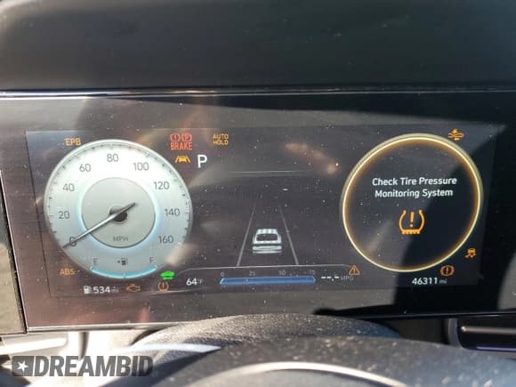 ✅ 2023 Hyundai Elantra Limited • VIN: KMHLN4AJ3PU034476 • Lot: 81863235. Listed on Copart with 46,311 mi. Free auction sales archive from the USA and detailed vehicle history report at DreamBid. Image 9.