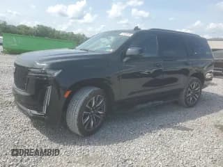 ✅ 2024 Cadillac Escalade 4WD Sport • VIN: 1GYS4EKL2RR180621 • Лот: 57428705. Опубликован ранее на Copart с пробегом 33 247 миль. Бесплатный доступ к архиву аукционных продаж из США и подробный отчёт об истории автомобиля на DreamBid. Изображение 1.