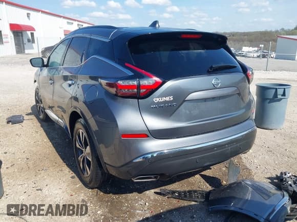 ✅ 2020 Nissan Murano SV • VIN: 5N1AZ2BJ1LN105855 • Lot: 41902524. Listed on IAAI with 121,598 mi. Free auction sales archive from the USA and detailed vehicle history report at DreamBid. Image 3.