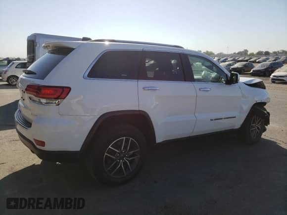 2022 Jeep Grand Cherokee Limited with VIN 1C4RJFBG0NC119285, listed as a Copart auction lot 81719745 with 30,551 mi miles and Salvage title. Bid and sale history available at DreamBid. Image 3.