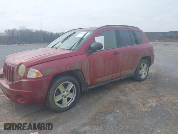 ✅ 2007 Jeep Compass Sport • VIN: 1J8FT47W47D190318 • Lot: 43829623. Listed on IAAI with 277,478 mi. Free auction sales archive from the USA and detailed vehicle history report at DreamBid. Image 6.