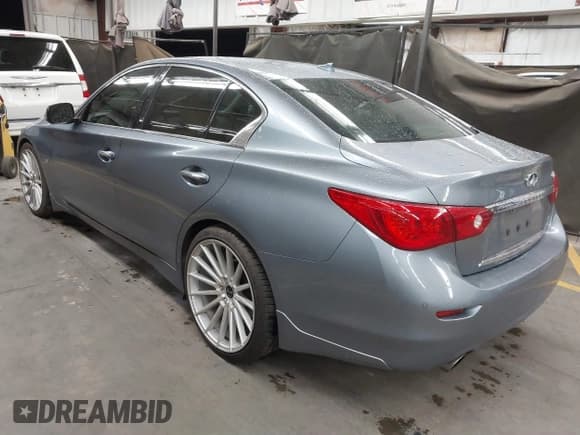 ✅ 2015 Infiniti Q50 Premium • VIN: JN1BV7AP6FM337369 • Lot: 41788419. Listed on IAAI with 106,977 mi. Free auction sales archive from the USA and detailed vehicle history report at DreamBid. Image 3.