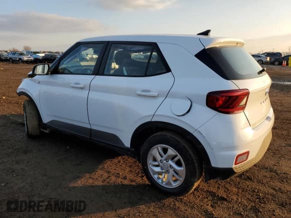 ✅ 2021 Hyundai Venue SE • VIN: KMHRB8A33MU070952 • Lot: 80536604. Listed on Copart with 24,495 mi. Free auction sales archive from the USA and detailed vehicle history report at DreamBid. Image 2.