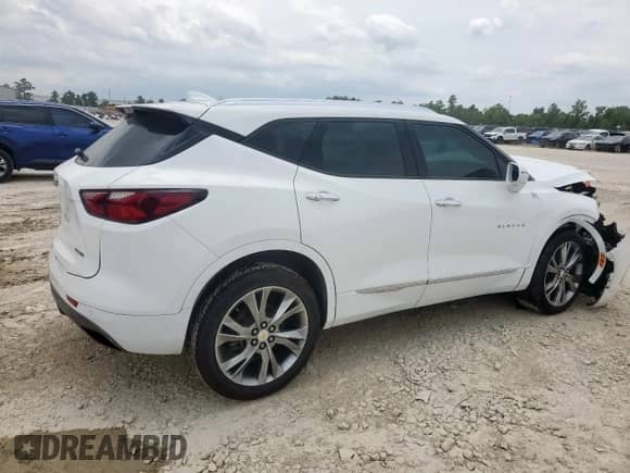 2019 Chevrolet Blazer Premier with VIN 3GNKBFRS1KS642076, listed as a Copart auction lot 59073345 with 93,588 mi miles and Clean title. Bid and sale history available at DreamBid. Image 3.