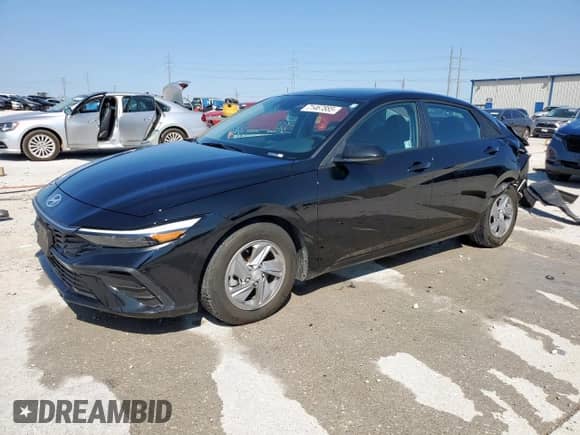 2024 Hyundai Elantra SE with VIN KMHLL4DG6RU790859, listed as a Copart auction lot 71467885 with 35,432 mi miles and Clean title. Bid and sale history available at DreamBid. Image 1.