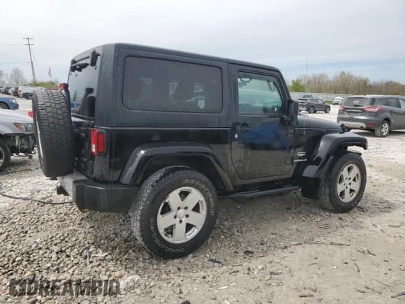 ✅ 2011 Jeep Wrangler Sahara • VIN: 1J4AA5D19BL543294 • Lot: 54426285. Listed on Copart with 151,912 mi. Free auction sales archive from the USA and detailed vehicle history report at DreamBid. Image 3.