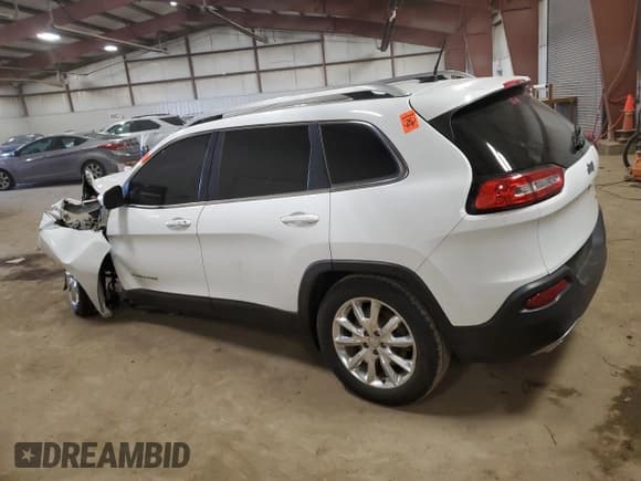 ✅ 2016 Jeep Cherokee Limited • VIN: 1C4PJLDS5GW171455 • Лот: 54168765. Опубликован ранее на Copart с пробегом Не указан. Бесплатный доступ к архиву аукционных продаж из США и подробный отчёт об истории автомобиля на DreamBid. Изображение 2.