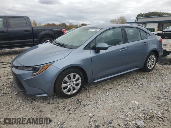 ✅ 2023 Toyota Corolla LE • VIN: 5YFB4MDE1PP072254 • Lot: 89839555. Wystawiony na Copart z przebiegiem 2 816 mil. Bezpłatny archiwum sprzedaży aukcyjnych z USA i szczegółowy raport historii pojazdu na DreamBid. Zdjęcie 1.