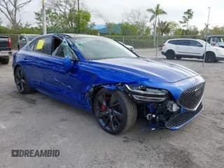 ✅ 2023 Genesis G70 3.3T • VIN: KMTG54TE9PU117563 • Lot: 41588822. Wystawiony na IAAI z przebiegiem 12 086 mil. Bezpłatny archiwum sprzedaży aukcyjnych z USA i szczegółowy raport historii pojazdu na DreamBid. Zdjęcie 1.