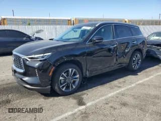 ✅ 2024 Infiniti QX60 Luxe • VIN: 5N1DL1FRXRC347184 • Lot: 57488845. Listed on Copart with 14,122 mi. Free auction sales archive from the USA and detailed vehicle history report at DreamBid. Image 1.