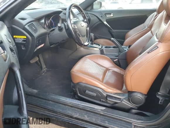 2013 Hyundai Genesis Coupe R-Spec с VIN KMHHU6KJ1DU104362, выставлен на аукционе Copart как лот 80991394 с пробегом 83 663 миль миль и Чистый • Clean title. История ставок и продаж доступна на DreamBid. Изображение 8.