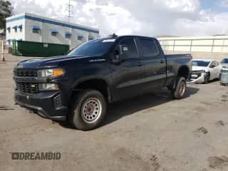 2020 Chevrolet Silverado 1500 Work Truck z VIN 1GCUYAEF6LZ126666, wystawiony jako Copart lot #59743335 z przebiegiem 185 884 mil mil oraz Szkoda całkowita • Salvage title. Historia ofert i sprzedaży dostępna na DreamBid. Obrazek 1.