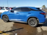 ✅ 2022 Lexus RX 450h F Sport • VIN: 2T2YGMDA4NC087161 • Lot: 41427235. Listed on Copart with 32,027 mi. Free auction sales archive from the USA and detailed vehicle history report at DreamBid. Image 2.