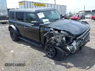 ✅ 2024 Ford Bronco Wildtrak • VIN: 1FMEE2BP0RLA94255 • Lot: 42316391. Listed on IAAI with 7,678 mi. Free auction sales archive from the USA and detailed vehicle history report at DreamBid. Image 1.