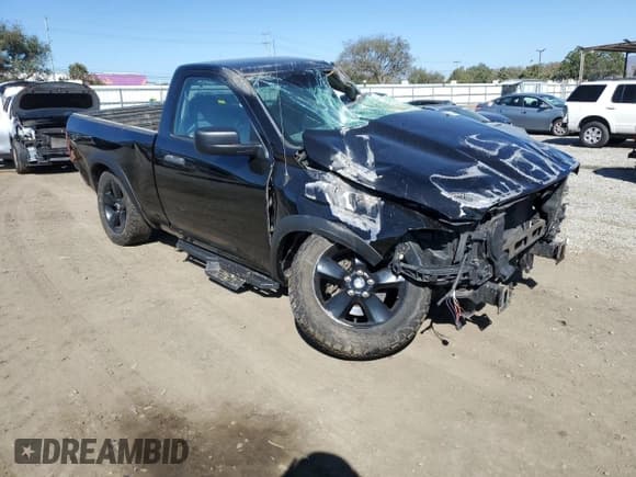 ✅ 2014 Ram 1500 Tradesman • VIN: 3C6JR7AT6EG132346 • Lot: 46665665. Listed on Copart with 156,284 mi. Free auction sales archive from the USA and detailed vehicle history report at DreamBid. Image 4.