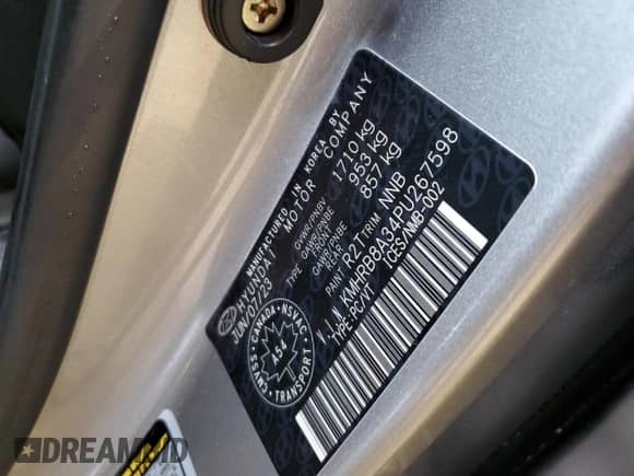 2023 Hyundai Venue Essential with VIN KMHRB8A34PU267598, listed as a Copart auction lot 65205944 with 18,970 mi miles and Salvage title. Bid and sale history available at DreamBid. Image 13.