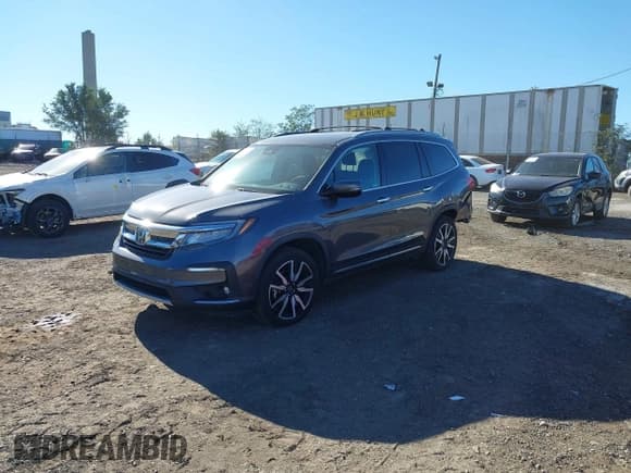 ✅ 2019 Honda Pilot Touring 7-Passenger • VIN: 5FNYF6H60KB088890 • Lot: 43458400. Listed on IAAI with 72,877 mi. Free auction sales archive from the USA and detailed vehicle history report at DreamBid. Image 2.