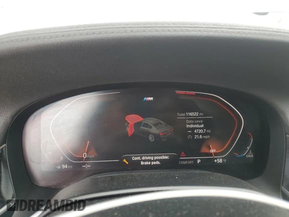 ✅ 2020 BMW 7 Series 750i xDrive • VIN: WBA7U2C02LGJ59296 • Лот: 58029085. Опубликован ранее на Copart с пробегом 116 522 миль. Бесплатный доступ к архиву аукционных продаж из США и подробный отчёт об истории автомобиля на DreamBid. Изображение 9.