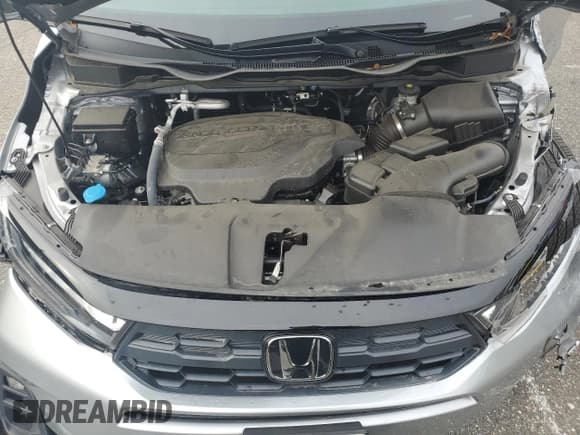 ✅ 2025 Honda Odyssey EX-L • VIN: 5FNRL6H69SB056453 • Lot: 93622125. Listed on Copart with 21,683 mi. Free auction sales archive from the USA and detailed vehicle history report at DreamBid. Image 12.