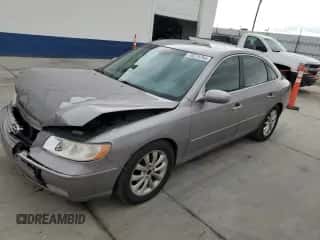 2007 Hyundai Azera SE z VIN KMHFC46F17A195076, wystawiony jako Copart lot #78274754 z przebiegiem 111 612 mil mil oraz Szkoda całkowita • Salvage title. Historia ofert i sprzedaży dostępna na DreamBid. Obrazek 1.