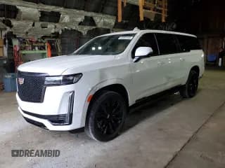 ✅ 2023 Cadillac Escalade ESV 4WD Sport • VIN: 1GYS4PKL9PR242556 • Lot: 62092165. Listed on Copart with 12,896 mi. Free auction sales archive from the USA and detailed vehicle history report at DreamBid. Image 1.