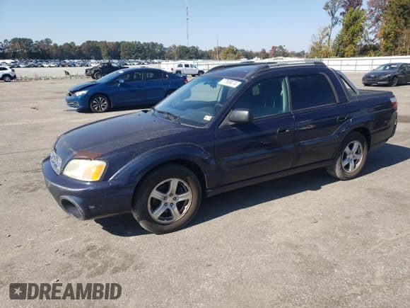 ✅ 2003 Subaru Baja Special Sports • VIN: 4S4BT62C037115599 • Лот: 77589074. Опубликован ранее на Copart с пробегом 188 978 миль. Бесплатный доступ к архиву аукционных продаж из США и подробный отчёт об истории автомобиля на DreamBid. Изображение 1.