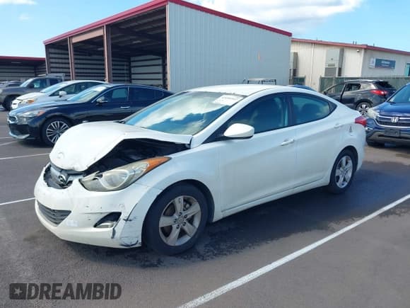✅ 2012 Hyundai Elantra Limited • VIN: 5NPDH4AE6CH113065 • Lot: 43195347. Listed on IAAI with 228,462 mi. Free auction sales archive from the USA and detailed vehicle history report at DreamBid. Image 2.