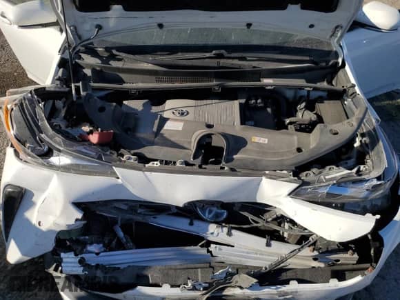 2021 Toyota Prius L Eco с VIN JTDKAMFU6M3142123, выставлен на аукционе Copart как лот 55076445 с пробегом 68 256 миль миль и Списание • Salvage title. История ставок и продаж доступна на DreamBid. Изображение 11.