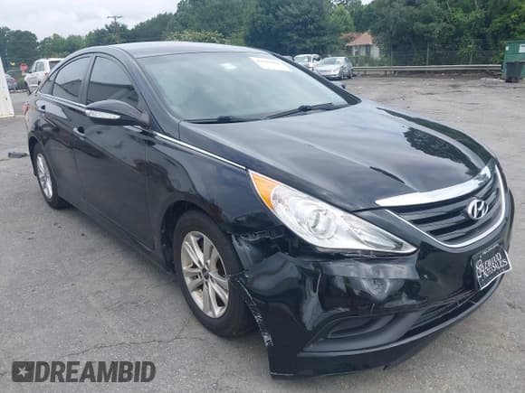 ✅ 2014 Hyundai Sonata GLS • VIN: 5NPEB4AC4EH896345 • Лот: 42699801. Опубликован ранее на IAAI с пробегом 114 085 миль. Бесплатный доступ к архиву аукционных продаж из США и подробный отчёт об истории автомобиля на DreamBid. Изображение 1.