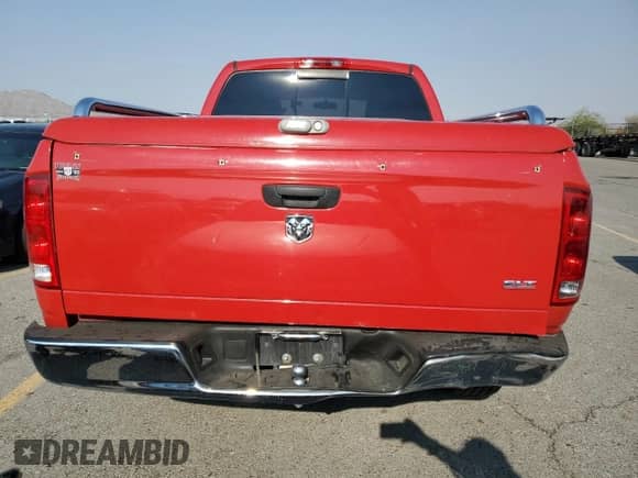 2006 Dodge 1500 SLT with VIN 1D7HA18N16S637911, listed as a Copart auction lot 69883184 with 155,697 mi miles and Salvage title. Bid and sale history available at DreamBid. Image 6.