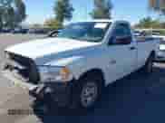 2017 Ram 1500 Tradesman with VIN 3C6JR6DGXHG741971, listed as a IAAI auction lot 43528890 with 187,496 mi miles and . Bid and sale history available at DreamBid. Image 2.