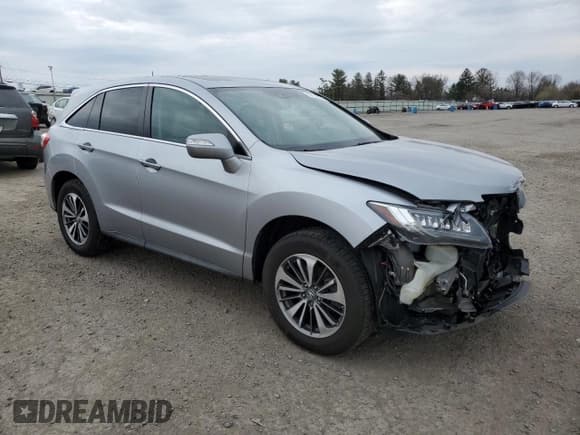 ✅ 2017 Acura RDX Advance • VIN: 5J8TB4H76HL016070 • Lot: 51158105. Listed on Copart with 54,350 mi. Free auction sales archive from the USA and detailed vehicle history report at DreamBid. Image 4.