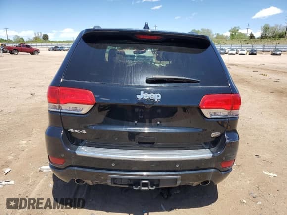 ✅ 2019 Jeep Grand Cherokee Overland • VIN: 1C4RJFCG7KC709686 • Lot: 57207255. Listed on Copart with 73,342 mi. Free auction sales archive from the USA and detailed vehicle history report at DreamBid. Image 6.