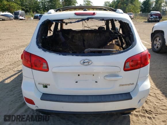 ✅ 2007 Hyundai Santa Fe GLS • VIN: 5NMSG13DX7H070110 • Lot: 70377204. Listed on Copart with Not provided. Free auction sales archive from the USA and detailed vehicle history report at DreamBid. Image 6.