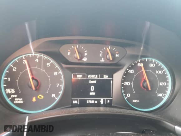 2019 Chevrolet Equinox LS with VIN 2GNAXHEV3K6124154, listed as a Copart auction lot 84648475 with 87,681 mi miles and Salvage title. Bid and sale history available at DreamBid. Image 9.