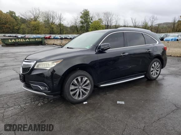 ✅ 2015 Acura MDX Technology • VIN: 5FRYD4H63FB004754 • Lot: 86443195. Listed on Copart with 116,685 mi. Free auction sales archive from the USA and detailed vehicle history report at DreamBid. Image 1.