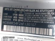 ✅ 2006 Mercedes-Benz SLK 280 • VIN: WDBWK54F26F130107 • Lot: 42067876. Listed on IAAI with 167,518 mi. Free auction sales archive from the USA and detailed vehicle history report at DreamBid. Image 9.