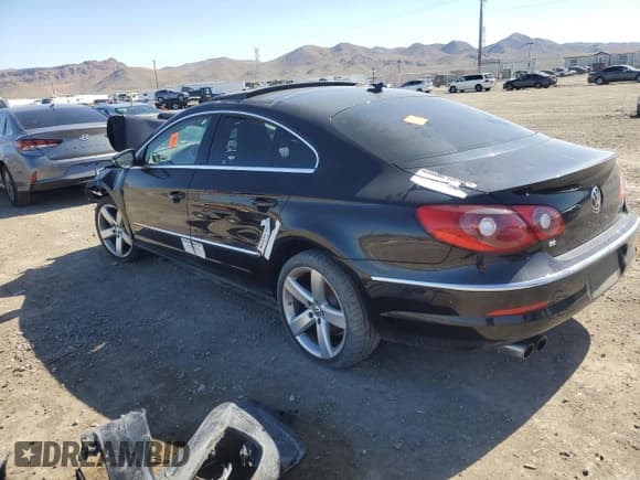 ✅ 2012 Volkswagen CC Lux Plus • VIN: WVWHP7AN0CE542952 • Lot: 75121244. Listed on Copart with Not provided. Free auction sales archive from the USA and detailed vehicle history report at DreamBid. Image 3.