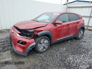 ✅ 2019 Hyundai Kona Ultimate • VIN: KM8K53AG6KU042848 • Лот: 61056455. Опубликован ранее на Copart с пробегом 76 911 миль. Бесплатный доступ к архиву аукционных продаж из США и подробный отчёт об истории автомобиля на DreamBid. Изображение 1.