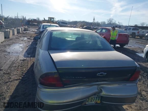 ✅ 1999 Chevrolet Monte Carlo LS • VIN: 2G1WW12M4X9183264 • Lot: 41388935. Listed on IAAI with 135,826 mi. Free auction sales archive from the USA and detailed vehicle history report at DreamBid. Image 6.