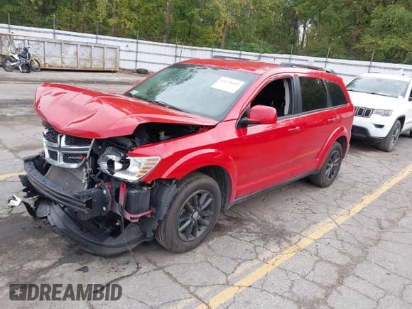 ✅ 2017 Dodge Journey SXT • VIN: 3C4PDCBB8HT585248 • Lot: 43278192. Listed on IAAI with 82,071 mi. Free auction sales archive from the USA and detailed vehicle history report at DreamBid. Image 2.