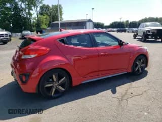 ✅ 2014 Hyundai Veloster Turbo • VIN: KMHTC6AE0EU200020 • Lot: 68376134. Listed on Copart with 90,733 mi. Free auction sales archive from the USA and detailed vehicle history report at DreamBid. Image 3.