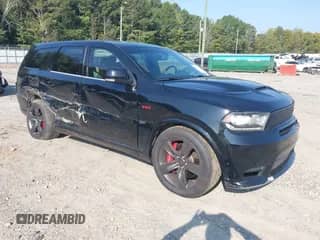 2018 Dodge Durango SRT z VIN 1C4SDJGJ0JC312711, wystawiony jako IAAI lot #43276349 z przebiegiem 155 860 mil mil oraz . Historia ofert i sprzedaży dostępna na DreamBid. Obrazek 1.