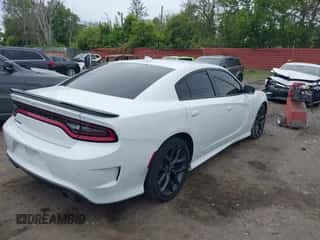 2022 Dodge Charger R/T with VIN 2C3CDXCT2NH240271, listed as a IAAI auction lot 42345870 with 33,192 mi miles and . Bid and sale history available at DreamBid. Image 4.