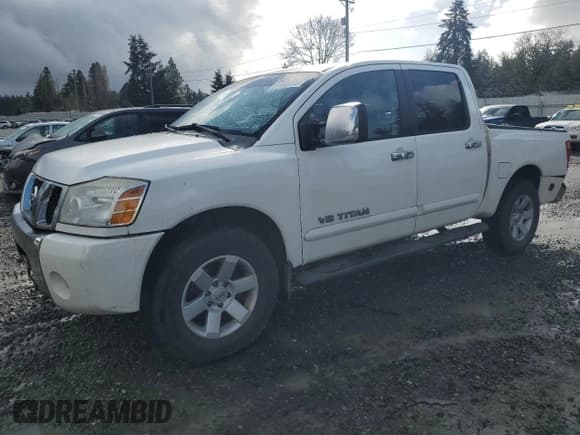 ✅ 2006 Nissan Titan LE • VIN: 1N6AA07B66N556878 • Lot: 47880935. Listed on Copart with 221,371 mi. Free auction sales archive from the USA and detailed vehicle history report at DreamBid. Image 1.