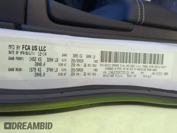 ✅ 2015 Jeep Grand Cherokee Overland • VIN: 1C4RJFCM2FC737133 • Лот: 42012000. Опубликован ранее на IAAI с пробегом 132 928 миль. Бесплатный доступ к архиву аукционных продаж из США и подробный отчёт об истории автомобиля на DreamBid. Изображение 9.