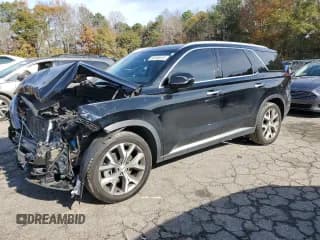 ✅ 2022 Hyundai Palisade SEL • VIN: KM8R44HE9NU449756 • Лот: 82486454. Опубликован ранее на Copart с пробегом 88 959 миль. Бесплатный доступ к архиву аукционных продаж из США и подробный отчёт об истории автомобиля на DreamBid. Изображение 1.