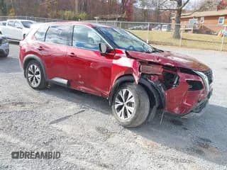 ✅ 2021 Nissan Rogue SV • VIN: 5N1AT3BB2MC793619 • Lot: 43648082. Wystawiony na IAAI z przebiegiem 84 163 mil. Bezpłatny archiwum sprzedaży aukcyjnych z USA i szczegółowy raport historii pojazdu na DreamBid. Zdjęcie 1.
