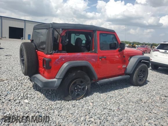 ✅ 2020 Jeep Wrangler Sport S • VIN: 1C4GJXAN0LW282320 • Lot: 60942005. Wystawiony na Copart z przebiegiem Nie podano. Bezpłatny archiwum sprzedaży aukcyjnych z USA i szczegółowy raport historii pojazdu na DreamBid. Zdjęcie 3.