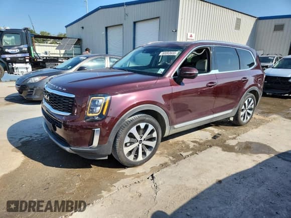 ✅ 2022 Kia Telluride EX • VIN: 5XYP34HC5NG207500 • Lot: 80083655. Listed on Copart with 80,933 mi. Free auction sales archive from the USA and detailed vehicle history report at DreamBid. Image 1.